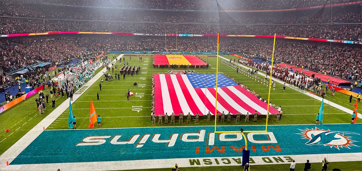 NFL en el estadio Santiago Bernabeu NFL en el estadio Santiago Bernabeu