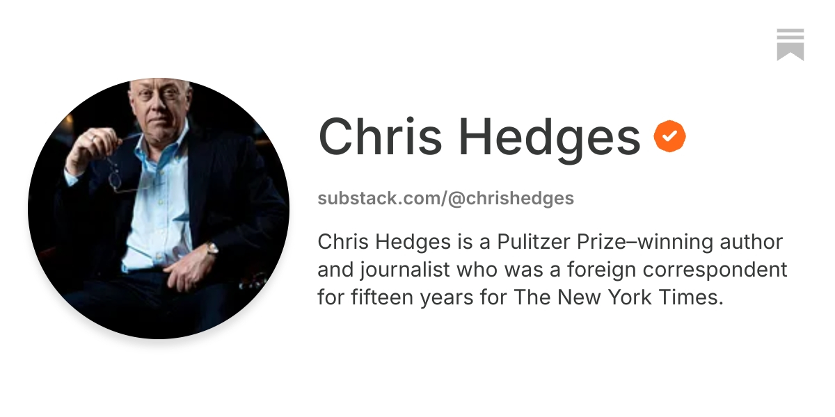Chris Hedges | Substack