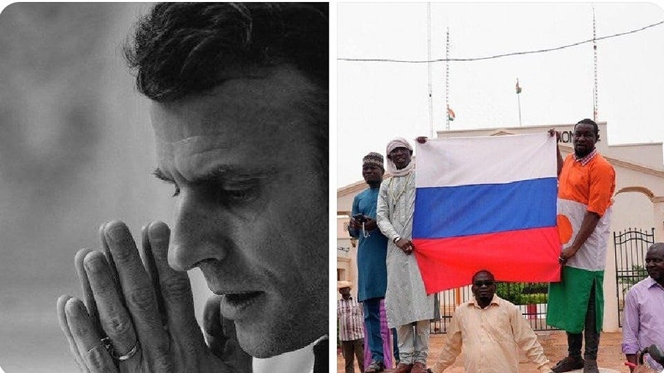 A francia szenátus 94 tagja által írt levélben elismerik Franciaország afrikai szerepének összeomlását