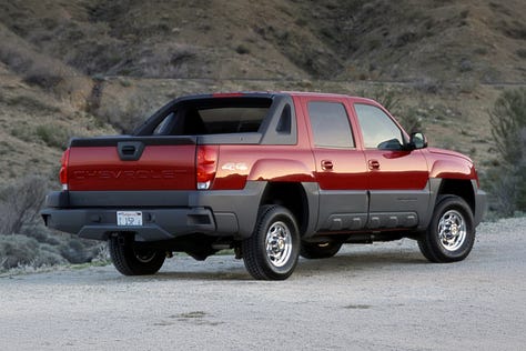 Chevrolet Avalanche | Photo: Chevrolet, Bring a Trailer