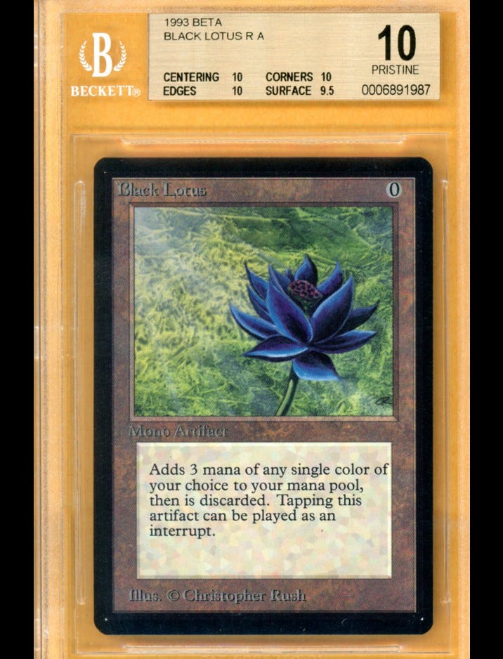 BGS 10 Beta Black Lotus | Pristine Condition