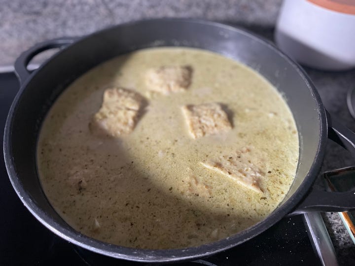 Proceso curry de merluza