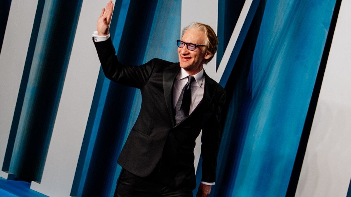 “Thank you to the Mark Twain people: I just had the award explained to me, and apparently it’s like an Emmy, except I win,” Bill Maher said in a statement.