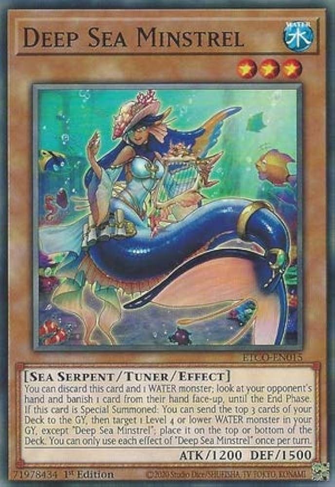 Deep Sea Minstrel - ETCO-EN015 - Common - 1st Edition