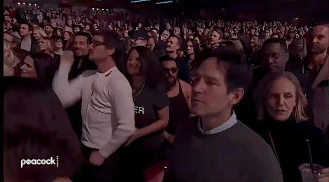 Pedro in the crowd at SNL 50: The Homecoming Concert : r/Pedro_Pascal