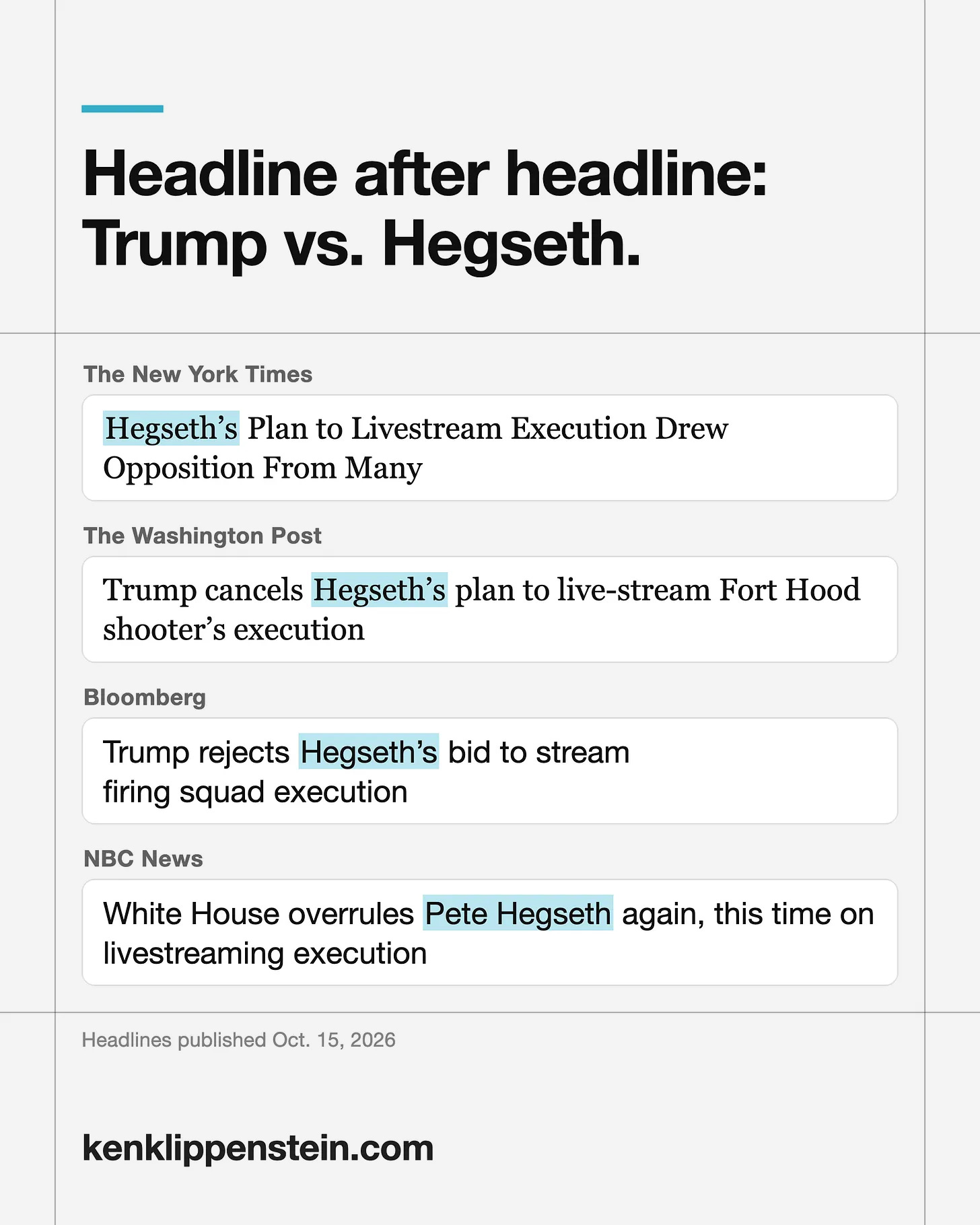 Why Trump Nixed Execution Livestream - Ken Klippenstein