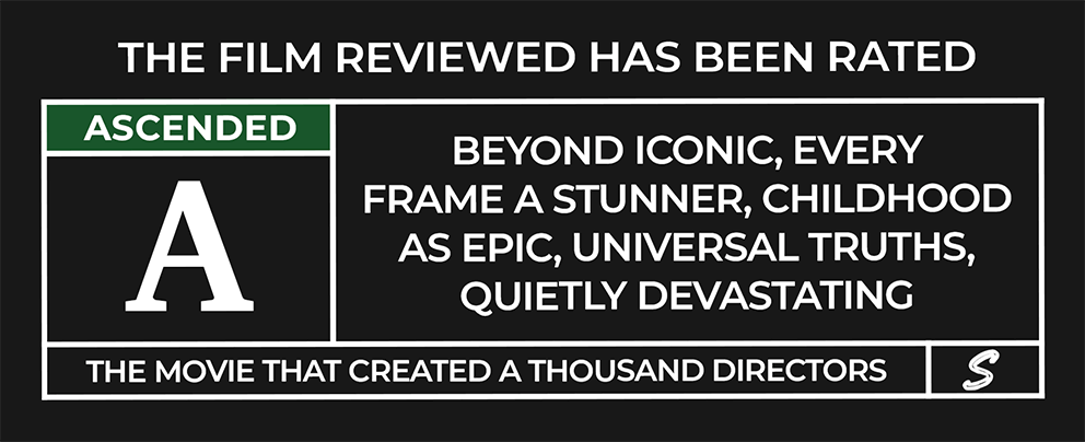 A ratings box displayin A for ASCENDED against a green label indicating approval.