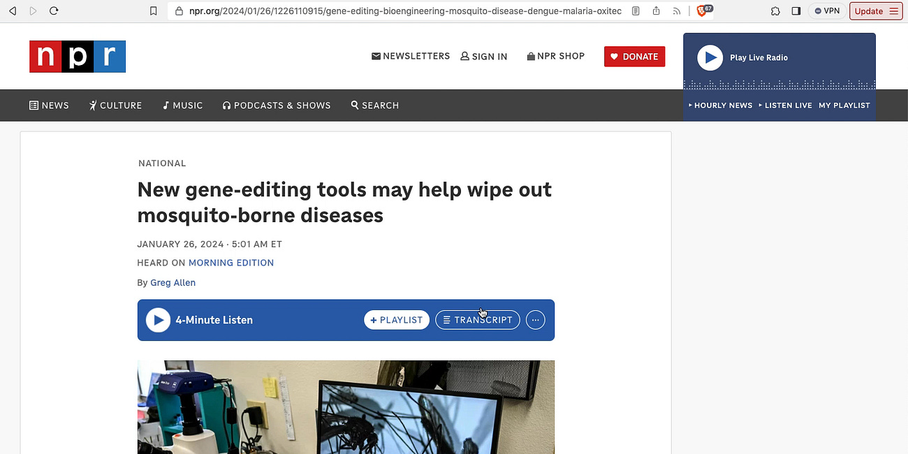 Oxitec & GE mosquitoes: How to identify individuals complicit in ecocide and genocide.