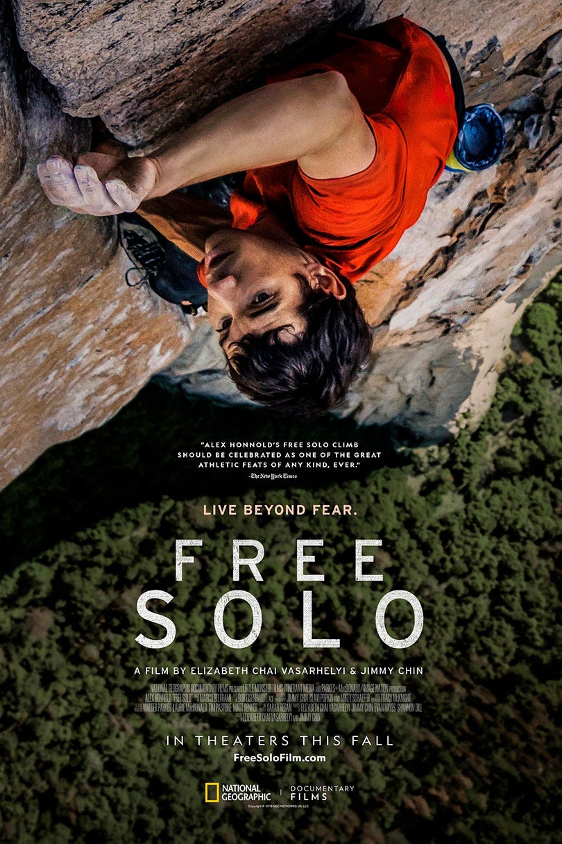 Free solo', documentário sobre a façanha de Alex Honnold ...