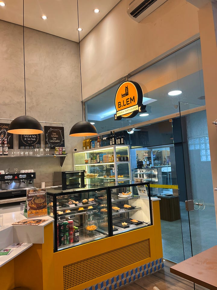 Coffee shop in Sao Paulo, Brazil