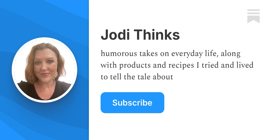 Jodi Thinks | Substack
