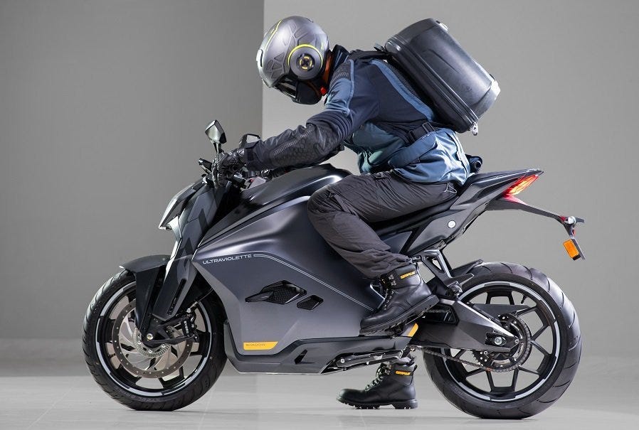 Ultraviolette F77 India's first high-performance Electric Motorcycle  launched -