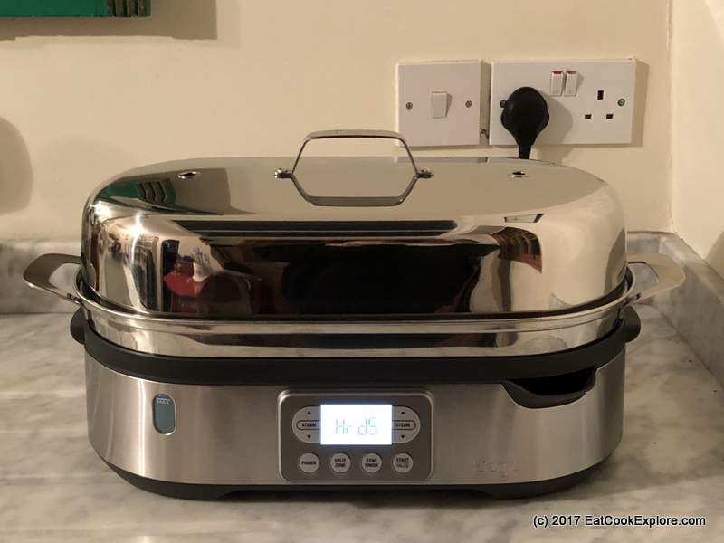 Sage by Heston lumenthal The Steam Zone electric Steamer