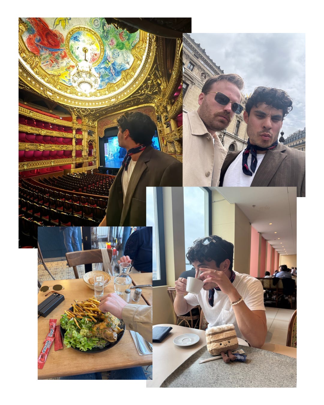 Palais Garnier, Jellycat, Parisian Bistro