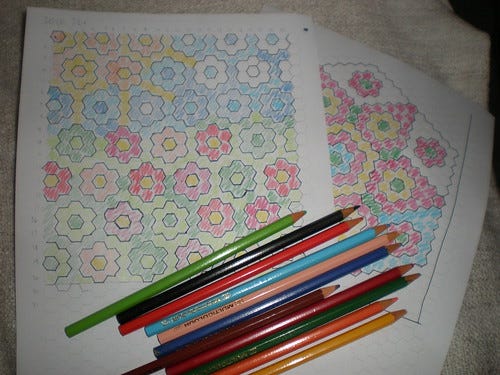 Hexagon Quilt Planning Hexagon Quilt Planning