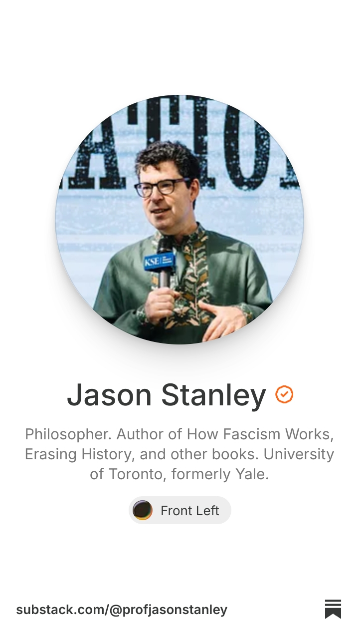 Jason Stanley | Substack