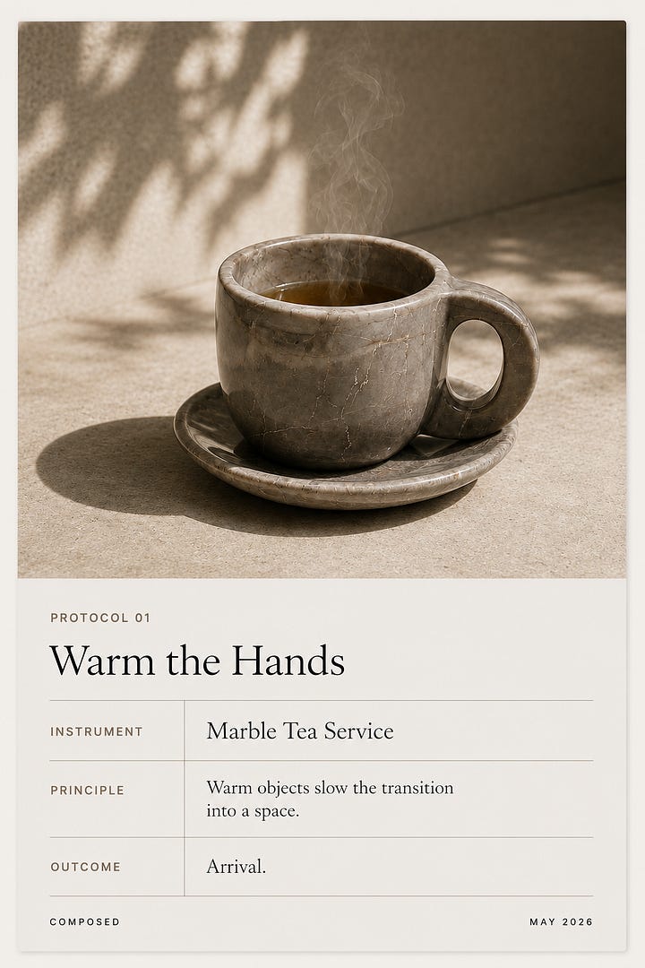 Thoughtful details that shape the feeling of being welcomed.
