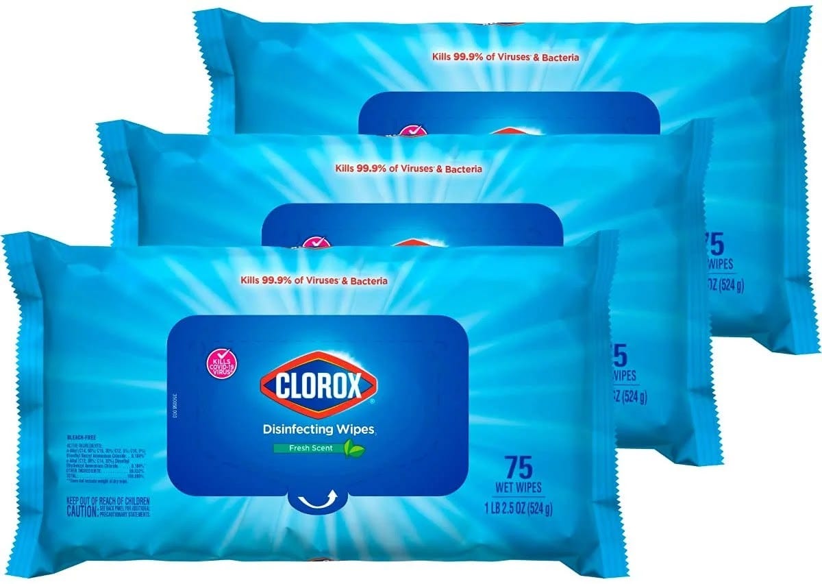 back-to-school Clorox disinfecting wipes
