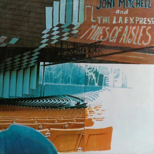 Cover art for Miles of Aisles by Joni Mitchell and the L.A. Express