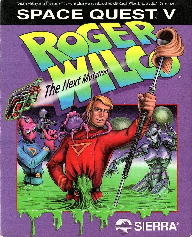 ミリタリー Space Quest EXPLORATION TEAM Game review: Space Quest V - Roger Wilco The Next Mutation (1993)