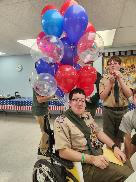 Thomas Gill, 18, celebrated earning the rank of Eagle Scout last month. For his service project, he led his troop in building rain barrels to supply water for a pollinator garden at Widewater State Park.