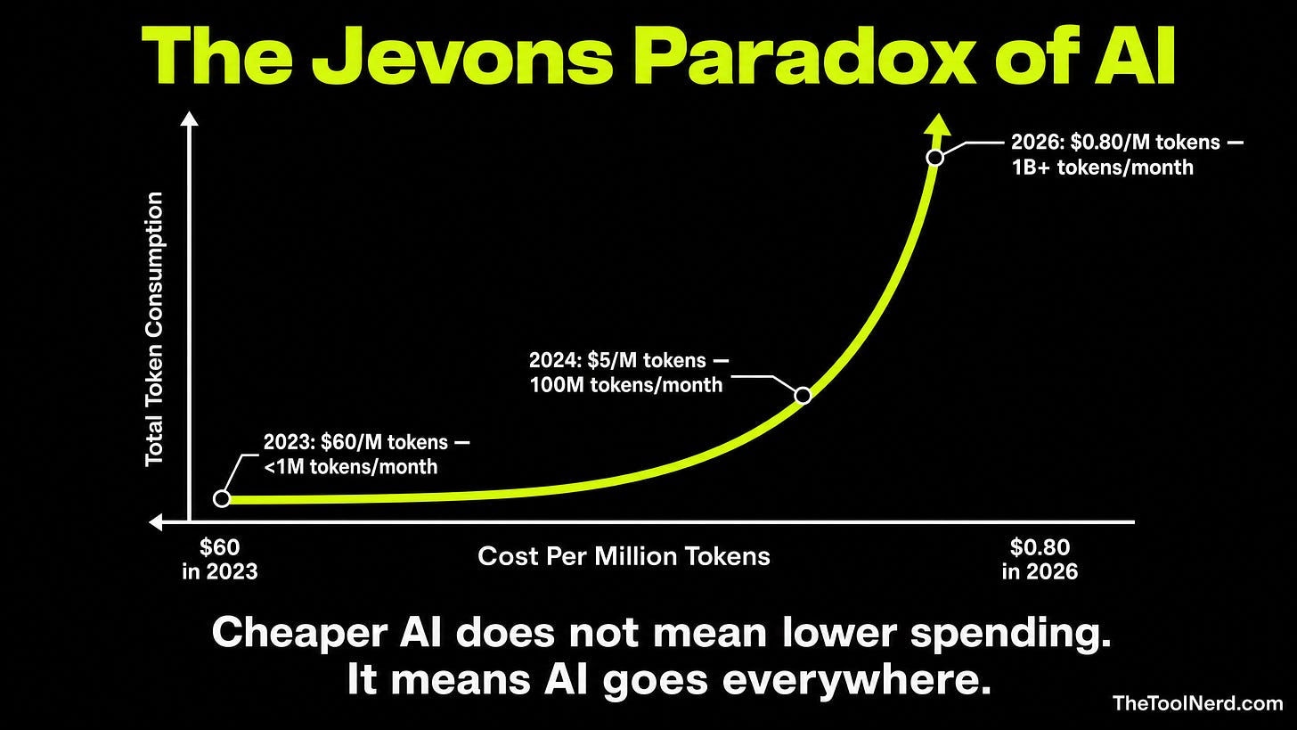 Infographic: The Jevons Paradox of AI Infographic: The Jevons Paradox of AI