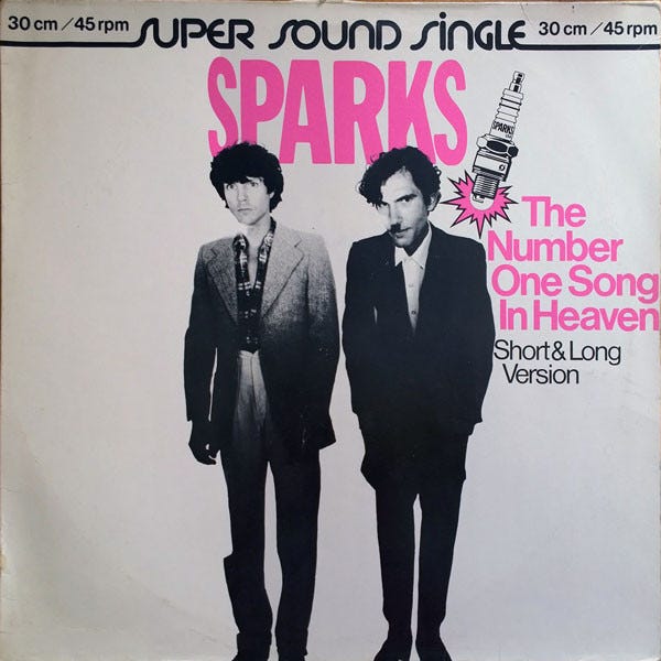 Sparks – The Number One Song In Heaven – Vinyl (12", 45 RPM), 1979  [r799110] | Discogs