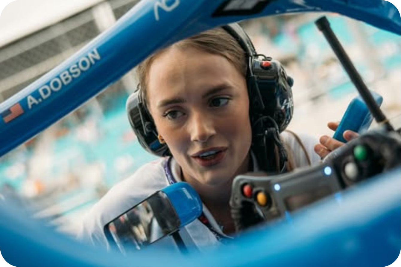 F1, Formula One, F1 Academy, Susie Wolff, Lewis Hamilton, Bianca Bustamante, Abbi Pulling, Dorien Pin, Motorsport, Sports Marketing, Women's Sport, Female Motorsport, Netflix Docuseries, Sports Media