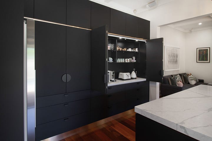 a luxury kitchen in Adelaide designed by Plush Design Interiors