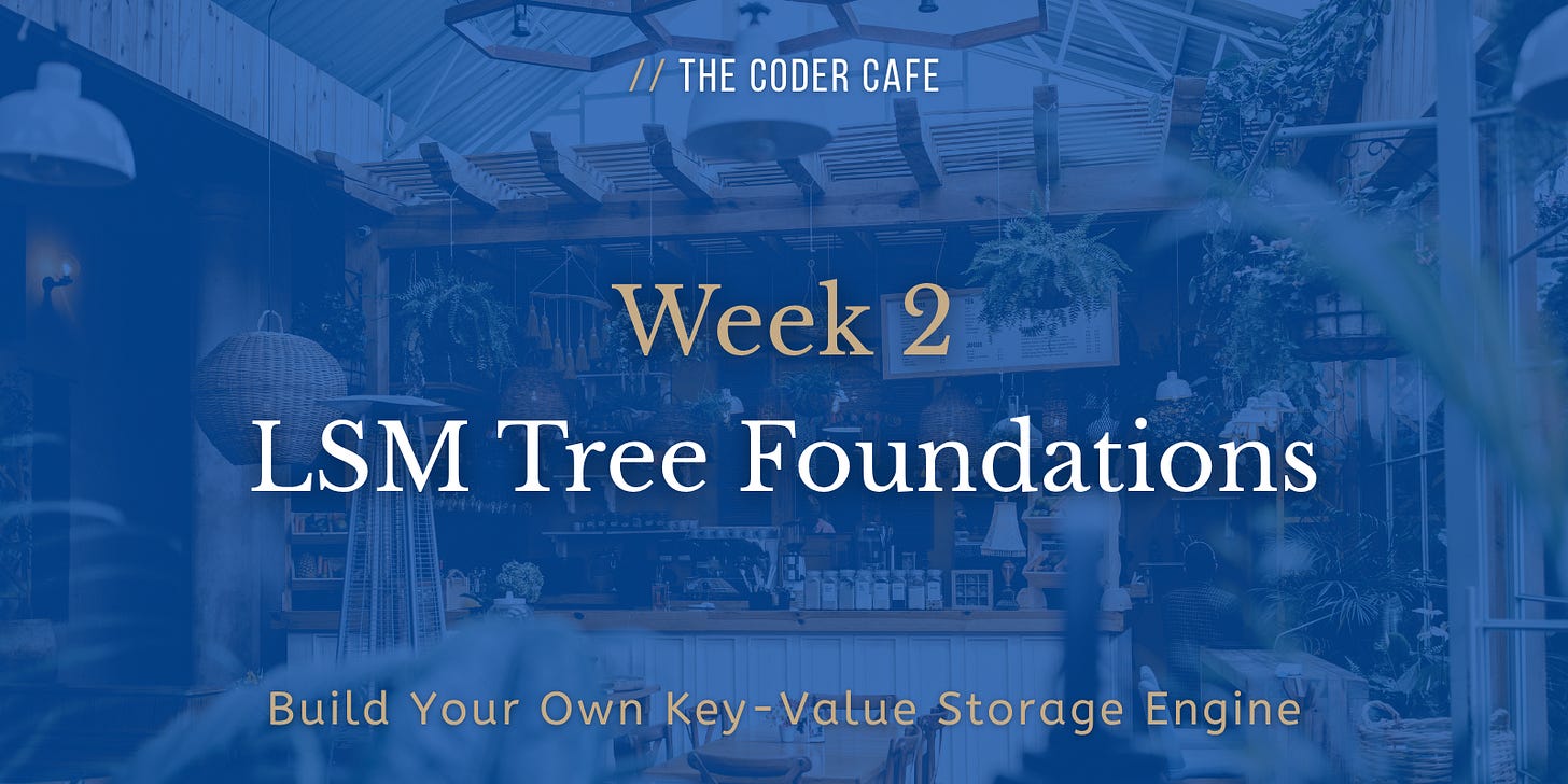 Week 2 LSM Tree Foundations Week 2 LSM Tree Foundations