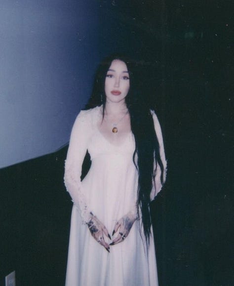 Noah Cyrus Album Art, Full Moon Imagery