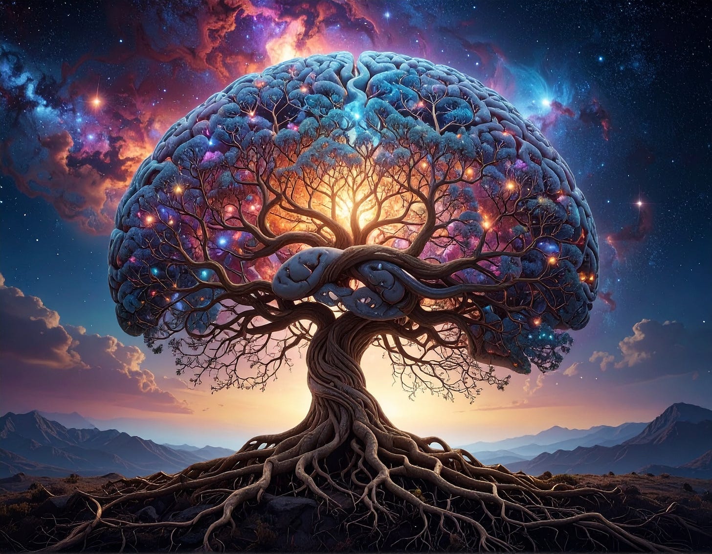 interconnected brain