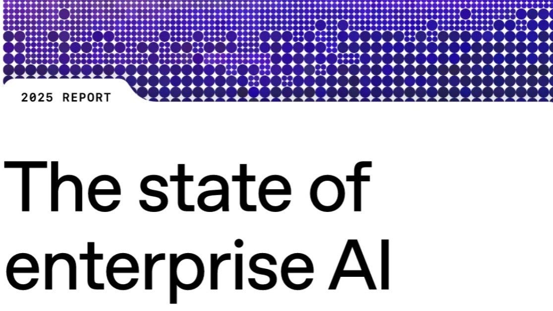 The "State of Enterprise AI" Report From OpenAI Is A Must Read
