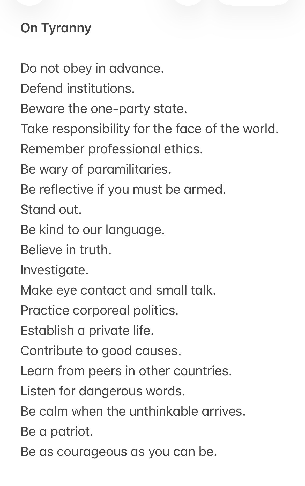 A high impact, low effort coping skill for unthinkable times