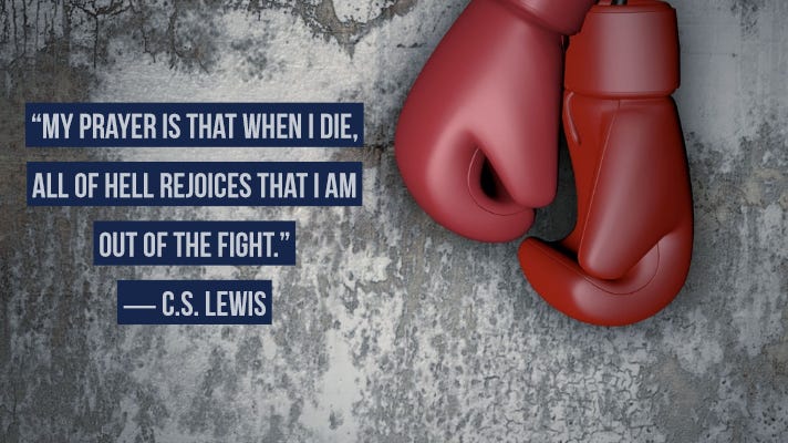 Quote of the Day: C.S. Lewis's Prayer – Whatever Happens,Rejoice.
