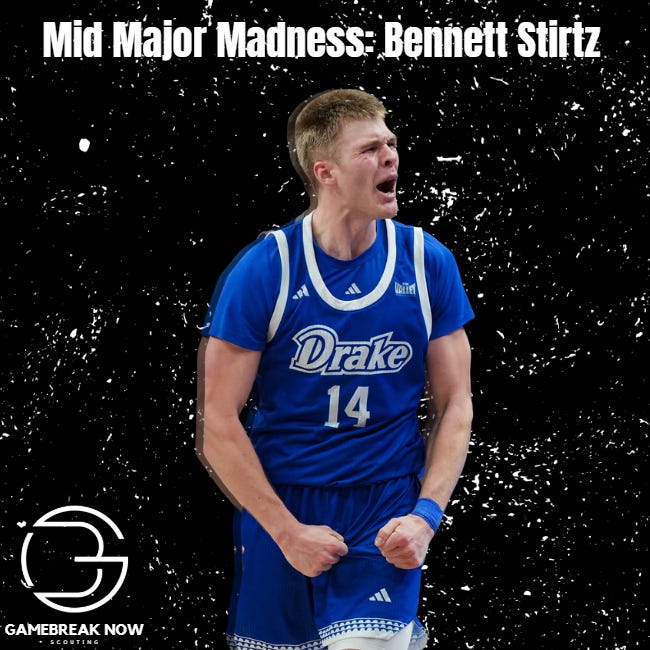 Mid Major Madness: Bennett Stirtz Drake