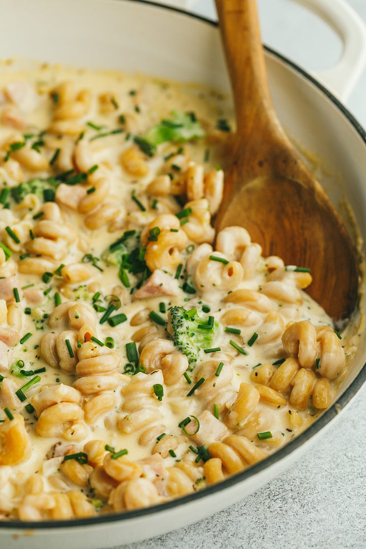 High protein mac and cheese.