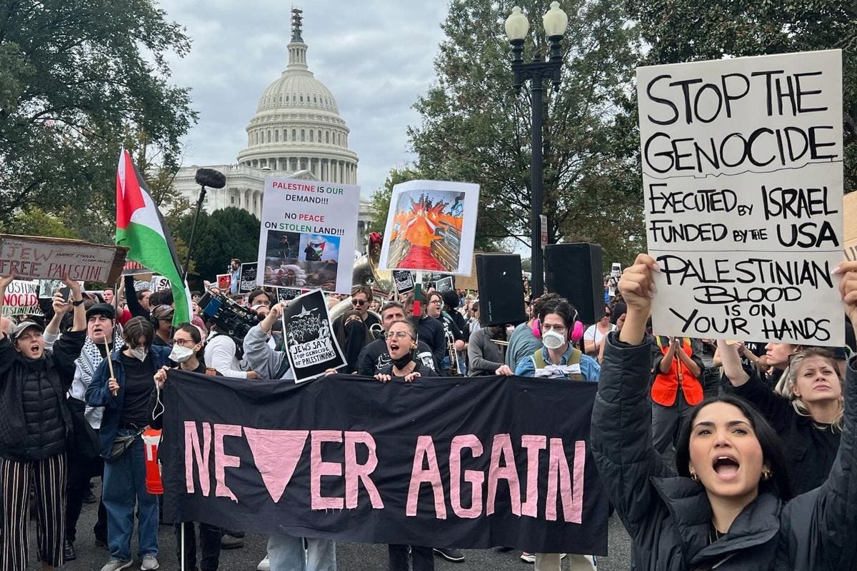 Israeli War on Gaza Sparks 'Largest Mass Mobilization of Jews' for  Palestine in US History