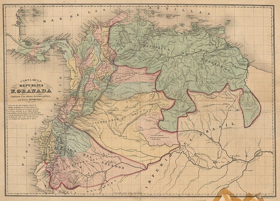 File:Mapa de la Nueva Granada (1852).jpg File:Mapa de la Nueva Granada (1852).jpg