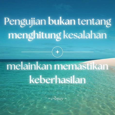 peribahasa software tester