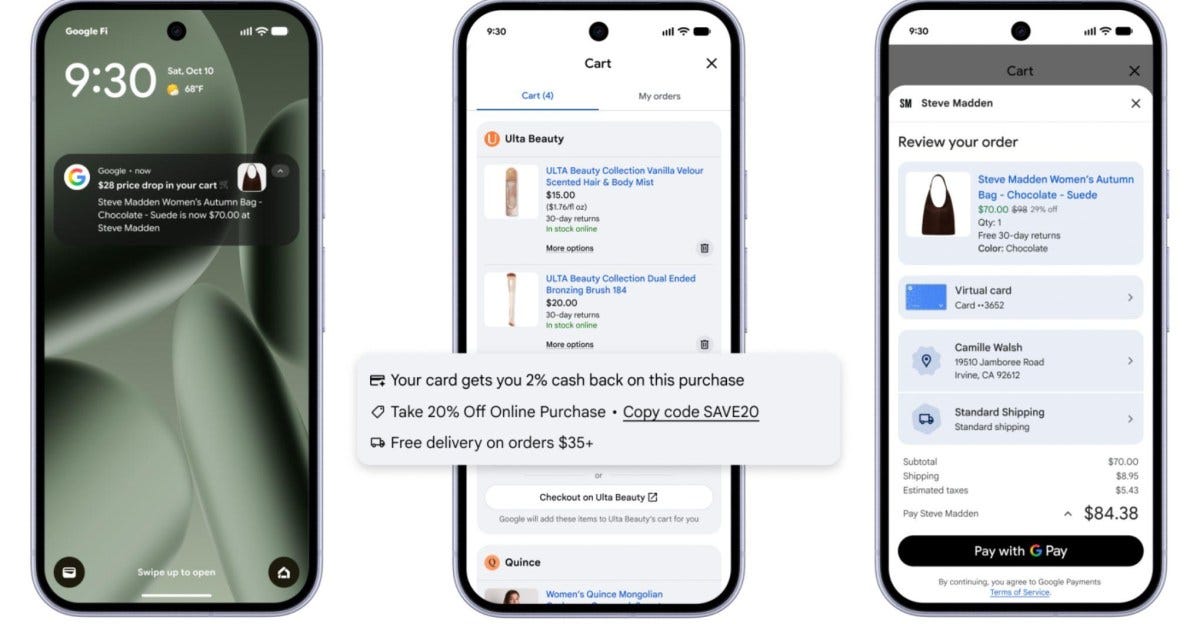 Google startet KI-Warenkorb Universal Cart in Gemini und Google Search, zunächst in den USA Google startet KI-Warenkorb Universal Cart in Gemini und Google Search, zunächst in den USA