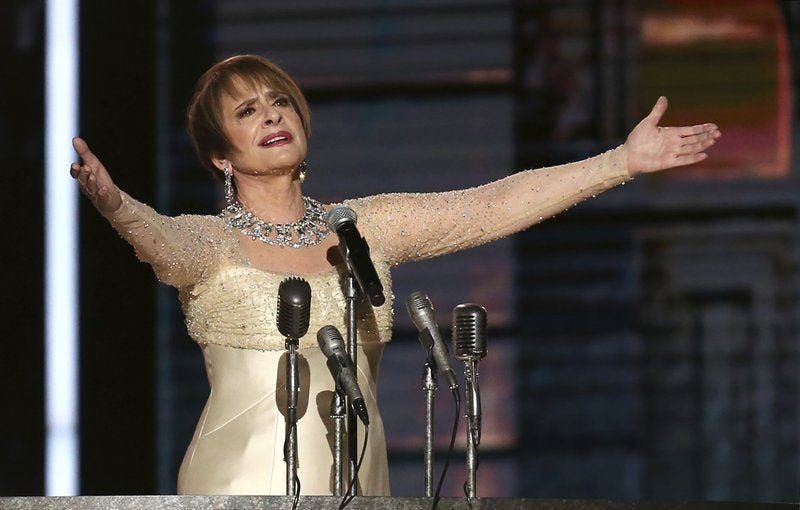 patti lupone at grammys singing dont cry for me argentina patti lupone at grammys singing dont cry for me argentina