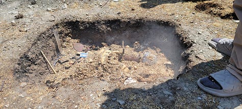 Manang Artist Residency Pit Kiln