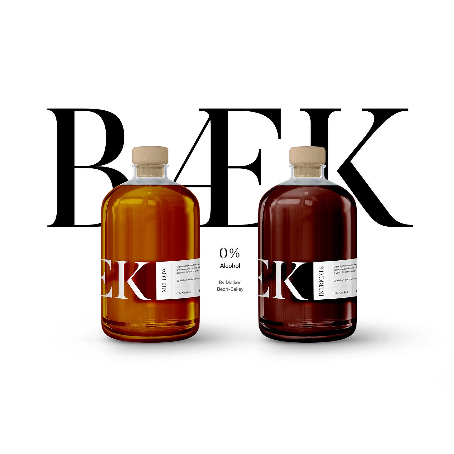 BÆK, a range of non-alcoholic drinks from Majken Bech-Bailey