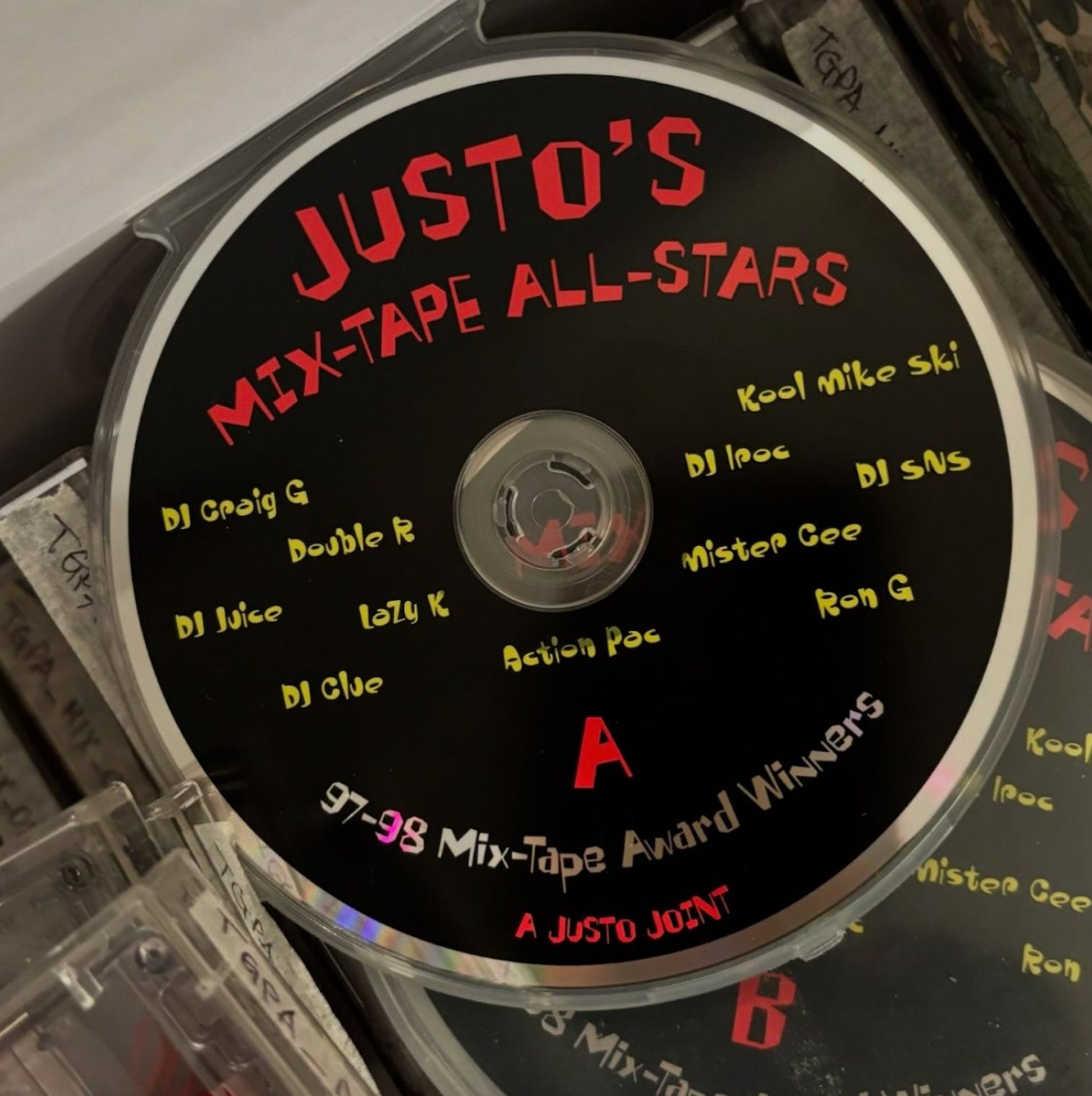 Justo's Mix-Tape All-Stars: 97-98 Mix-Tape Award Winners