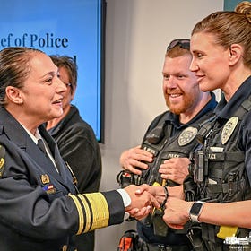 First Woman Police Chief Sworn In And Proposed Inside Millage Change Opposed