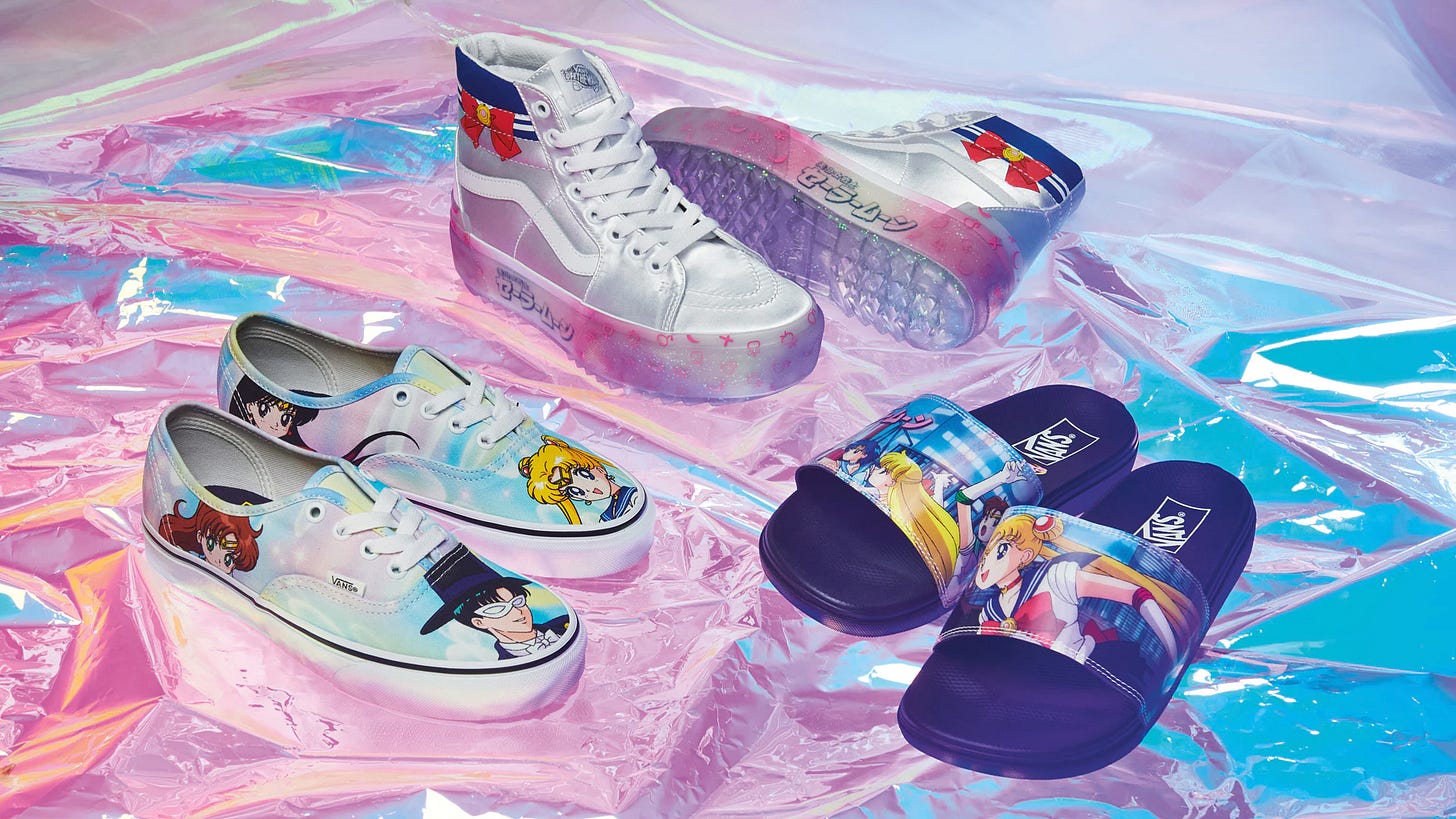Sailor Moon Vans shoes