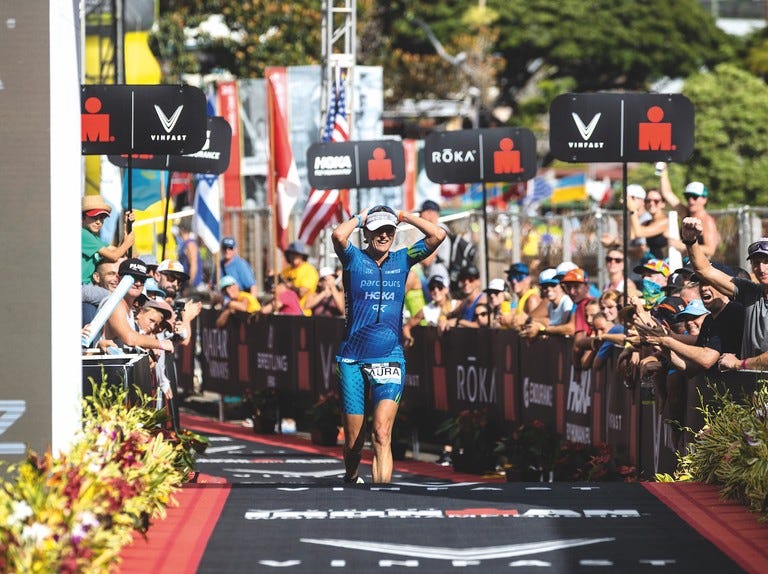 Laura Siddall on her best season to date at 42 - 220 Triathlon