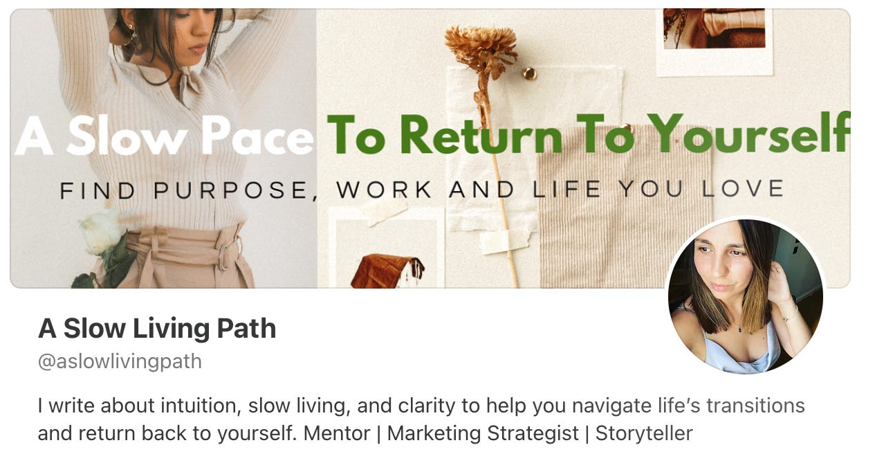 substack profile and banner