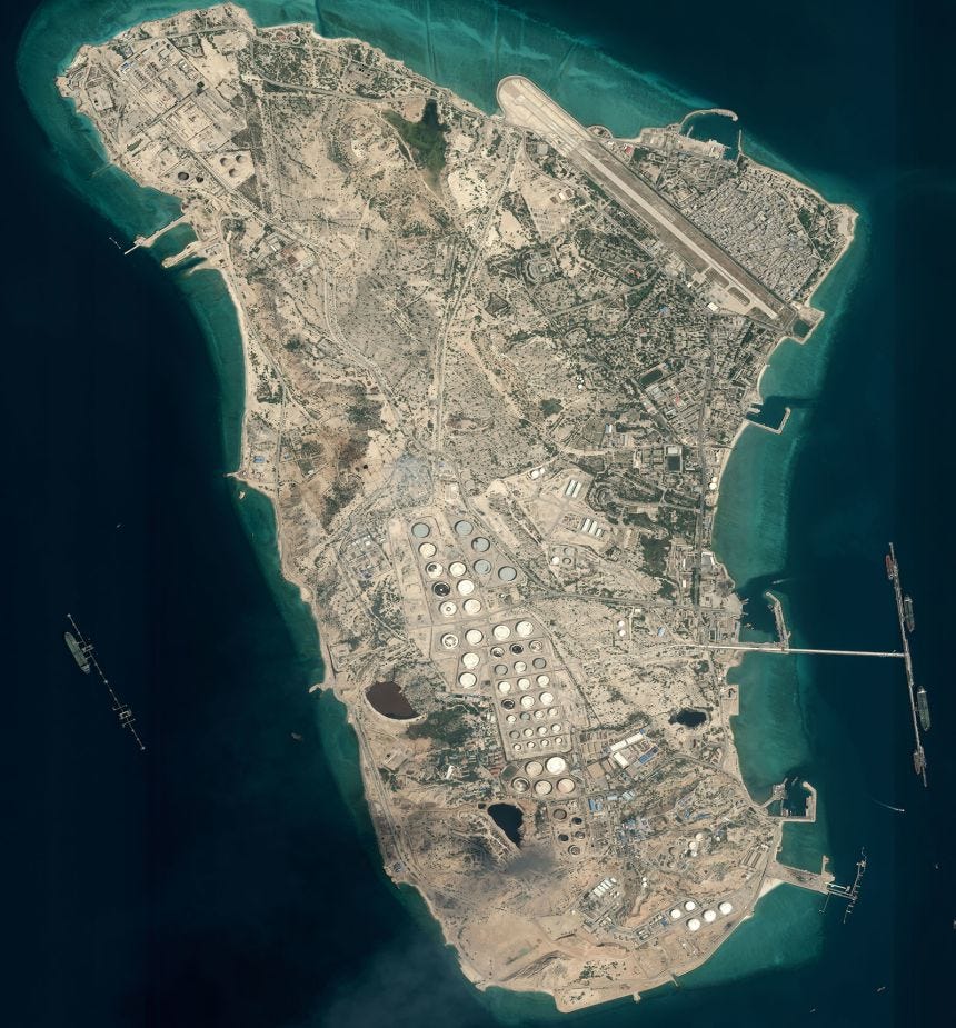 Kharg Island: The tiny coral outcrop at the heart of Iran's oil industry |  CNN